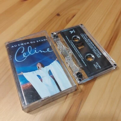 Celine Dion Au Coeur Du Stade Live Cassette Tape (Columbia/Sony Music 1999) - Image 1 of 3