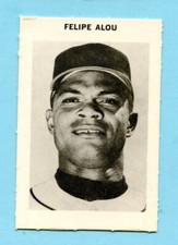 1972 Milton Bradley # 12B Felipe Alou Box 705 -474