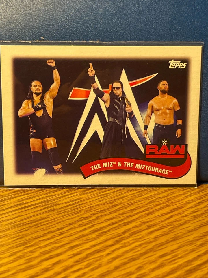 2018 Topps Heritage WWE Tag Teams #TT-6 The Miz & The Miztourage - Image 1 of 2