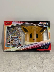 $10 OFF Pokemon TCG Prismatic Evolutions Eevee Accessory Pouch - Picture 1 of 1