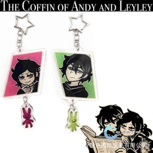 Anime The Coffin of Andy and Leyley Key Chain Two-sided Keychain Pendant Keyring - Picture 1 of 9