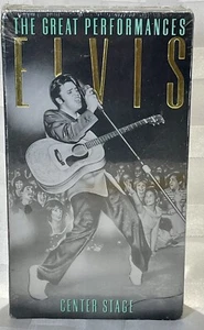 Elvis Presley VHS The Great Performances Volume 1 Center Stage Music Sealed New - Imagen 1 de 12