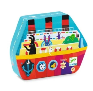 Puzzle per Bambini 16 Pezzi Gli Amici Sagoma Crociera Puzzle in Scatola 3+ - Foto 1 di 2