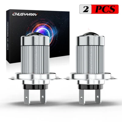 Faro LED H7 bombillas blancas 6000 k para motocicleta Kawasaki Ninja 250r 2008-2012 Foto 1 de 4