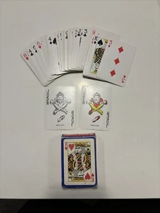 Vintage Playing Cards - Unbranded Plastic Coated - Picture 1 of 6
