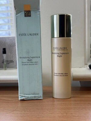Estee Lauder Revitalizing Supreme+ Bright Power Soft Milky Lotion 3.4 Fl Oz NEW - Image 1 of 2
