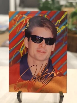 Jeff Gordon 1995 Classic Finish Line SuperTrucks Super Signature #SS1 Insert - Image 1 of 2