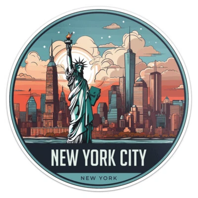New York - Car Bumper Sticker Vinyl Art Decal - Image 1 of 4