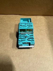 Corgi Toys Turquoise tiger stripe camo land rover 109 wb Made in great britain - Picture 1 of 5