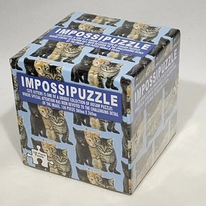 Impossipuzzle Cute Kittens Jigsaw Puzzle 100 Pieces Cats Funtime UK Sealed - Picture 1 of 3