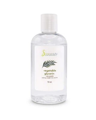 SOAPEAUTY Vegetable Glycerin USP Grade Pure & Natural Non-GMO 10 oz