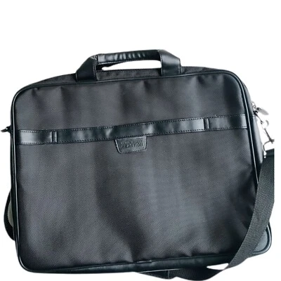 Kenneth Cole Reaction R Tech Negro Bolso para Laptop Estuche Maletín Mensajero Nuevo sin Etiquetas Foto 1 de 4