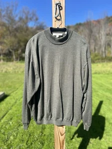 Pronto Uomo Size 2X 100% Extra Fine Merino Wool Mock Neck Y2K Inspired Sweater - Picture 1 of 5