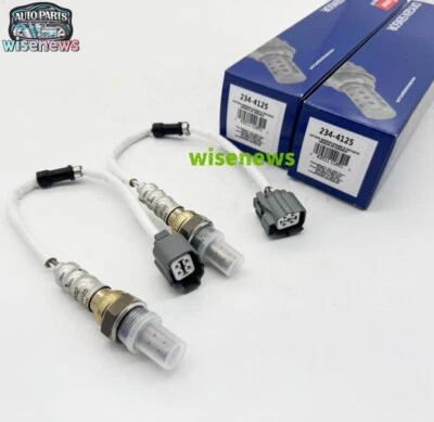 2X NEW DENSO 234-4125 Oxygen Sensor Fit 02-04 Honda CR-V 2.4L-L4 US - Imagem 1 de 4