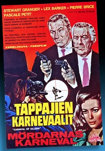 Lex Barker Pierre Brice Stewart Granger Karin Dor Locandina Film 1966 Finland - Afbeelding 1 van 1