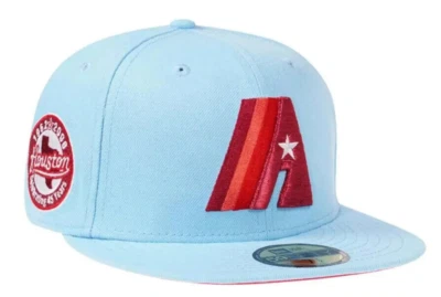 Houston Astros New Era 59FIFTY MLB Iced Lava 45th Anniversary Fitted Hat 7 1/4 - Image 1 of 4