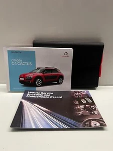 CITROEN C4 CACTUS OWNERS PACK / HANDBOOK / MANUAL + WALLET 2014~2018 (2015),!! - Picture 1 of 8