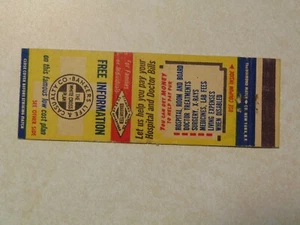 AL283 Vintage Matchbook Cover Bankers Life Casualty Company  - Picture 1 of 2