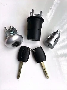 FOR FORD TRANSIT CUSTOM MK8 LOCK SET IGNITION BARREL DOOR BONNET 2 KEYS 2408222 - Picture 1 of 2