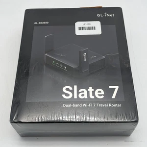 GL.iNet Slate 7 Dual Band Wi-Fi 7 Travel Router (GL-BE3600) - Picture 1 of 5