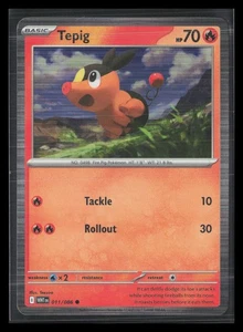 SV: White Flare #011/086 Tepig 🔥 - Picture 1 of 2