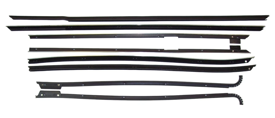1967-1968 Chevrolet Impala 2dr hardtop 8pc beltline sweeps - Image 1 of 4