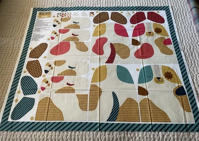 Moda Perros Cachorros Panel Cortar y Coser Peluches Woof Algodón Stacy Iest Hsu Nuevo Foto 1 de 4