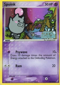 Spoink 62/100 Crystal Guardians Reverse Holo - Picture 1 of 2