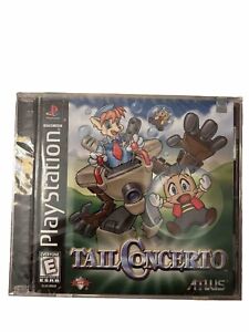 Tail Concerto (Sony PlayStation 1, 1999)-brand New Factory Sealed