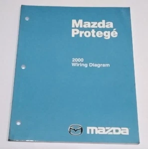 2000 Mazda Protégé wiring diagram - Picture 1 of 1
