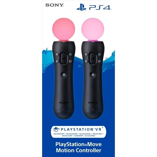 2 Playstation Move Motion controllers TWIN PACK PS4 VR PSVR - Image 1 of 1