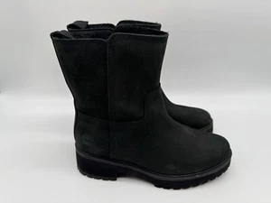 Timberland Carnaby Cool Warm Pull On Damen Stiefel Gefüttert Schwarz EUR 38,5 - Bild 1 von 3