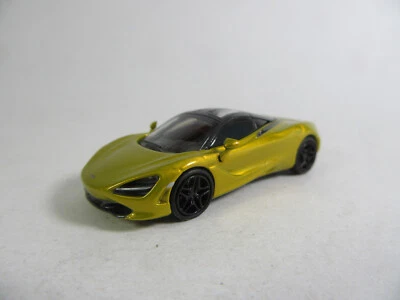 Minichamps 1:87 McLaren 720 S Solis / Giallo Metallizzato Modello Finitto - Immagine 1 di 4