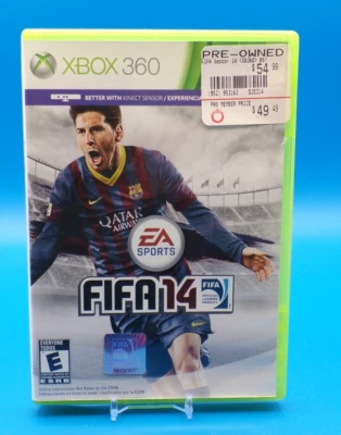 FIFA 14 (Xbox 360, 2013) – Complete CIB – Tested & Clean Disc – Messi Cover - Image 1 of 4