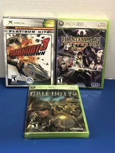 Lot Of 3 XBOX GAMES Burnout 3: Takedown, Call of Duty 3, Phantasy Star Universe - Picture 1 of 12