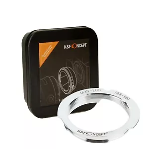 K&F Concept M39-L/M 28-90 mm Leica M Adapter LTM-L/M Adapter L39-LM (KF06.275) - Bild 1 von 7