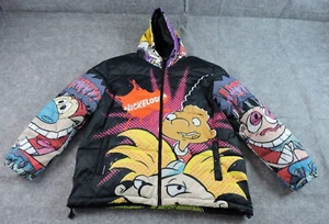 Nickelodeon Mens XL Members Only Puffer Winter Heavy Jacket Nickelodeon Cartoons - Picture 1 of 15