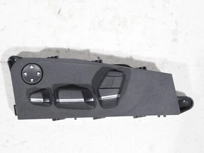 BMW 528I 535I 550I F10 2011-2016 INTERRUPTOR DE CONTROL ASIENTO DELANTERO IZQUIERDO OEM Foto 1 de 4