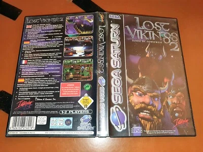 ## SEGA SATURN - Lost Vikings 2 - CIB (Hülle defekt, siehe Fotos) ## - Bild 1 von 3