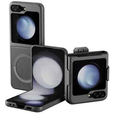 Samsung Galaxy Z Flip5 Rome Tech Belt Clip Holster Phone Case, Cover w/Magsafe