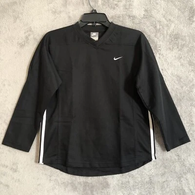 Camiseta Nike Negra Manga Larga Niñas Mediana 10-12 Pecho 36 en Juventud Foto 1 de 4