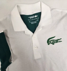 Lacoste Sport Novak Djokovic Mens Shirt Medium Polo Tennis Golf Active Big Logo - Picture 1 of 7