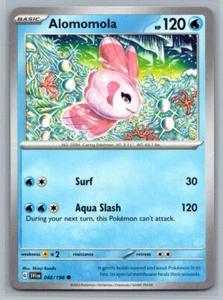 Alomomola 48/198 Scarlet & Violet Common Pokémon TCG 2023 - Picture 1 of 2