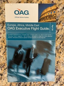 OAG Pocket Executive Flight Guide Europe Africa Middle East April 2004 - Picture 1 of 1