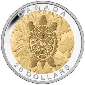 Canada $20 2014 Fine Silver 1oz. 'Seven Sacred Teachings - Truth' Mint Pack - Picture 1 of 3