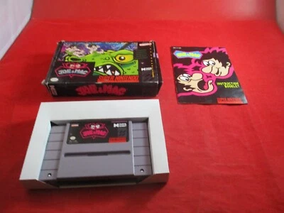 Joe & Mac (Super Nintendo SNES, 1992) COMPLETE w/ Box manual game WORKS! - Image 1 of 4