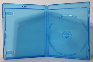 Genuine 1-Disc Single 11mm Logo Premium Blu-ray Replacement Case Shell Box NEW - Imagen 1 de 3