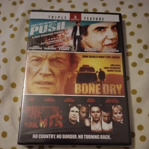 NEW Push Bone Dry The Insurgents Triple Feature DVD Action Drama Crime Movies - Picture 1 of 2
