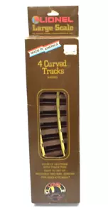 Maqueta de tren vintage Lionel a gran escala 4 piezas 13" vías curvas 8-82003 - Imagen 1 de 6