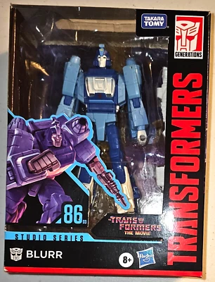Transformers Studio Series 5" Figure Deluxe 2021 Wave 1 Blurr #86-03 - Image 1 of 2